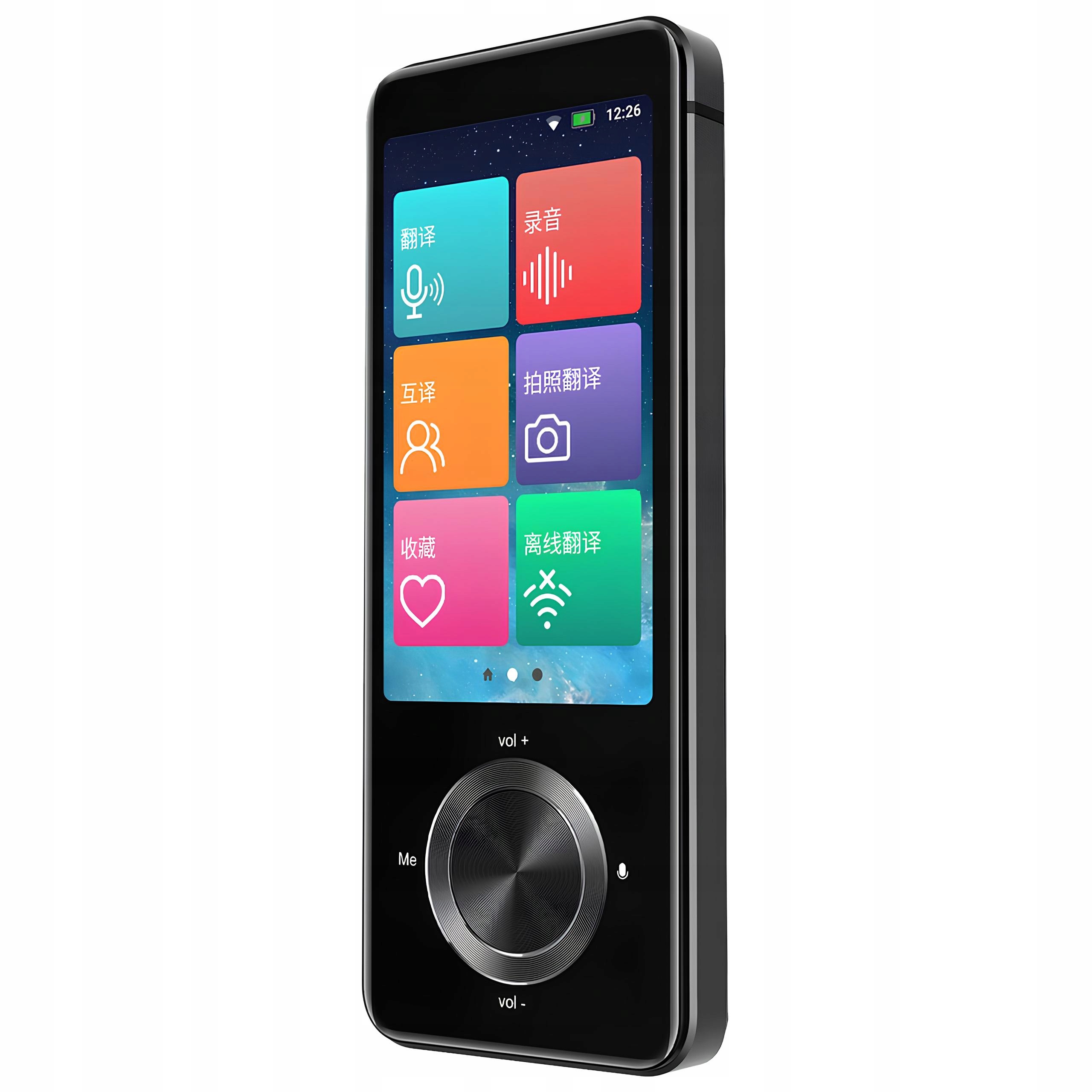 Prenosný prekladač Smart Translator M9, 107 jazykov, Wi-fi, Bluetooth