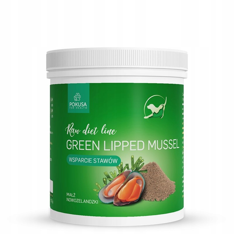 Levně Pokusa Raw Diet Line Green Lipped Mussel 150 g