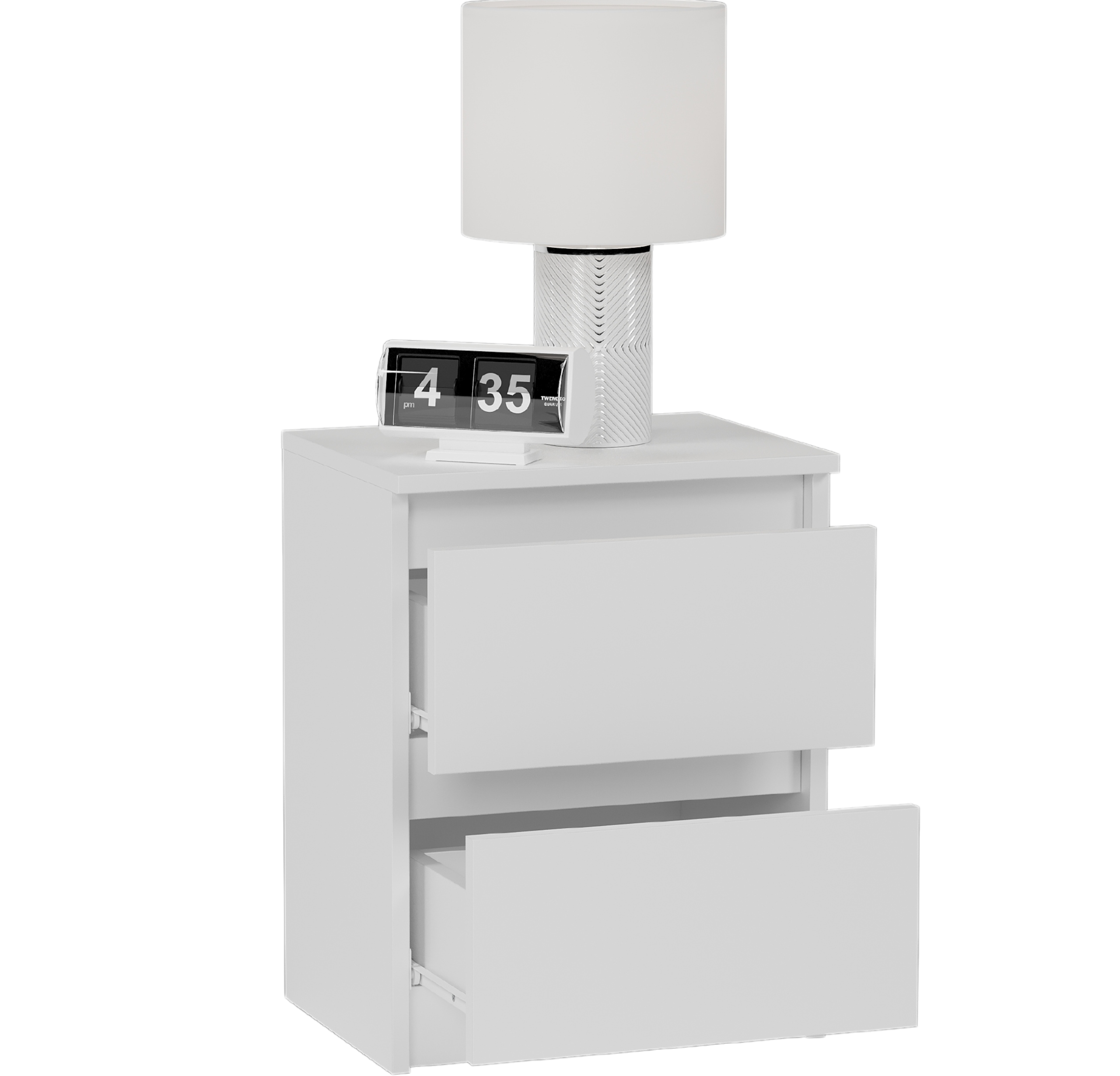 Szafka nocna komoda stolik biała 40cm R-2