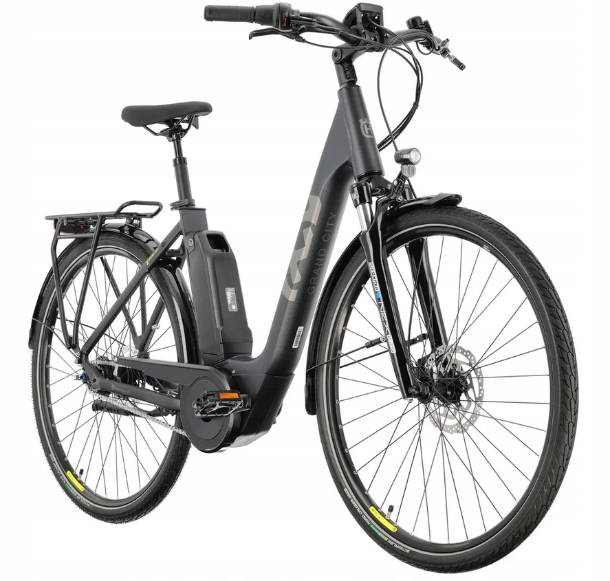 Rower elektryczny miejski Husqvarna Grand City Y2 28'' 45cm Yamaha Nexus Cb