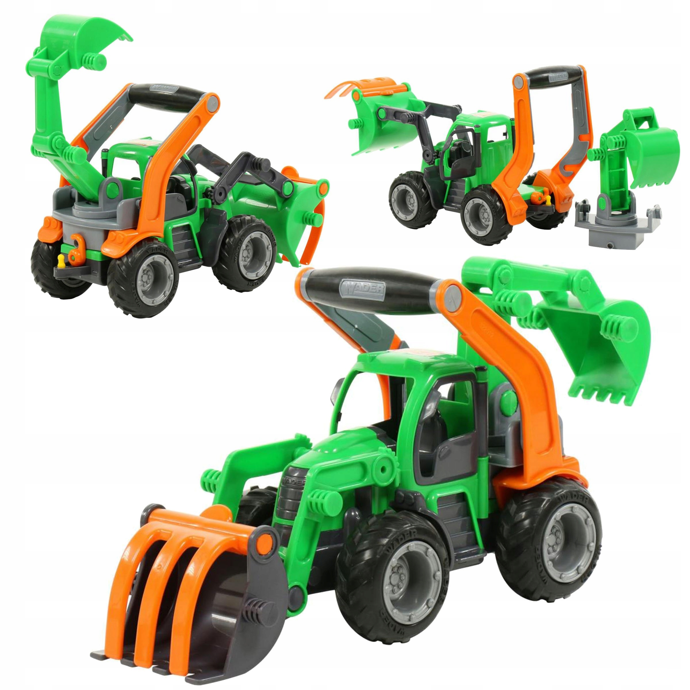 

GripTrucks traktor-ładowarka z łyżką Wader Polesie