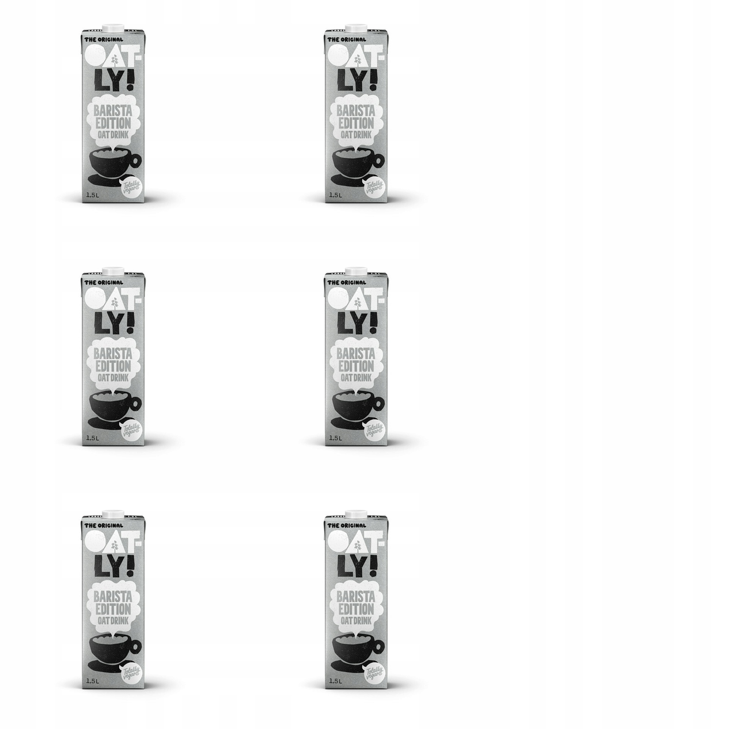 6x 1,5l Oatly barista edition hafer oat Zgrzewka