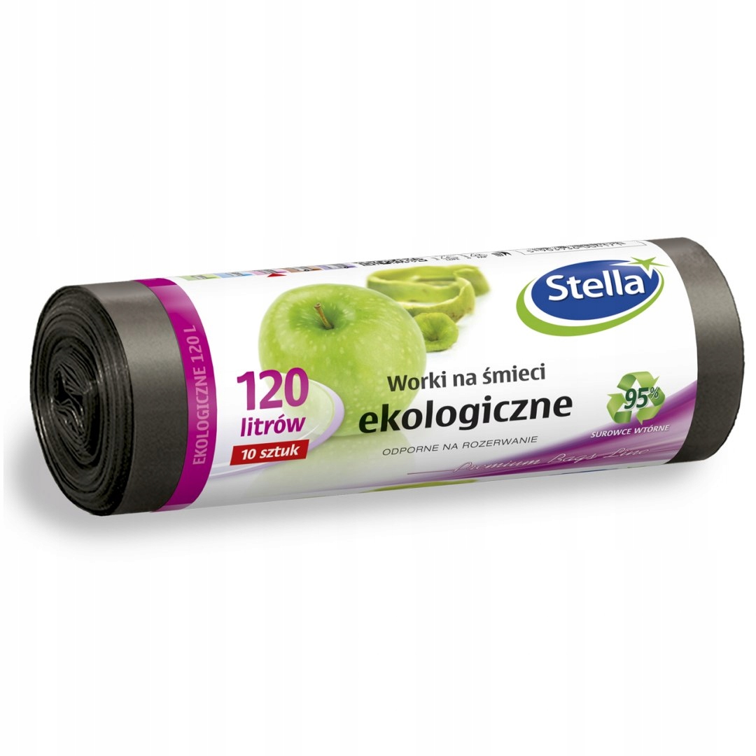 

Stella Worki na śmieci Ekologiczne 120L 10 szt.