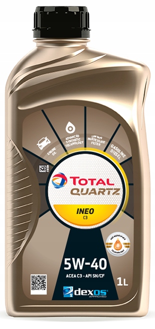 

Total Quartz Ineo C3 5W40 1L