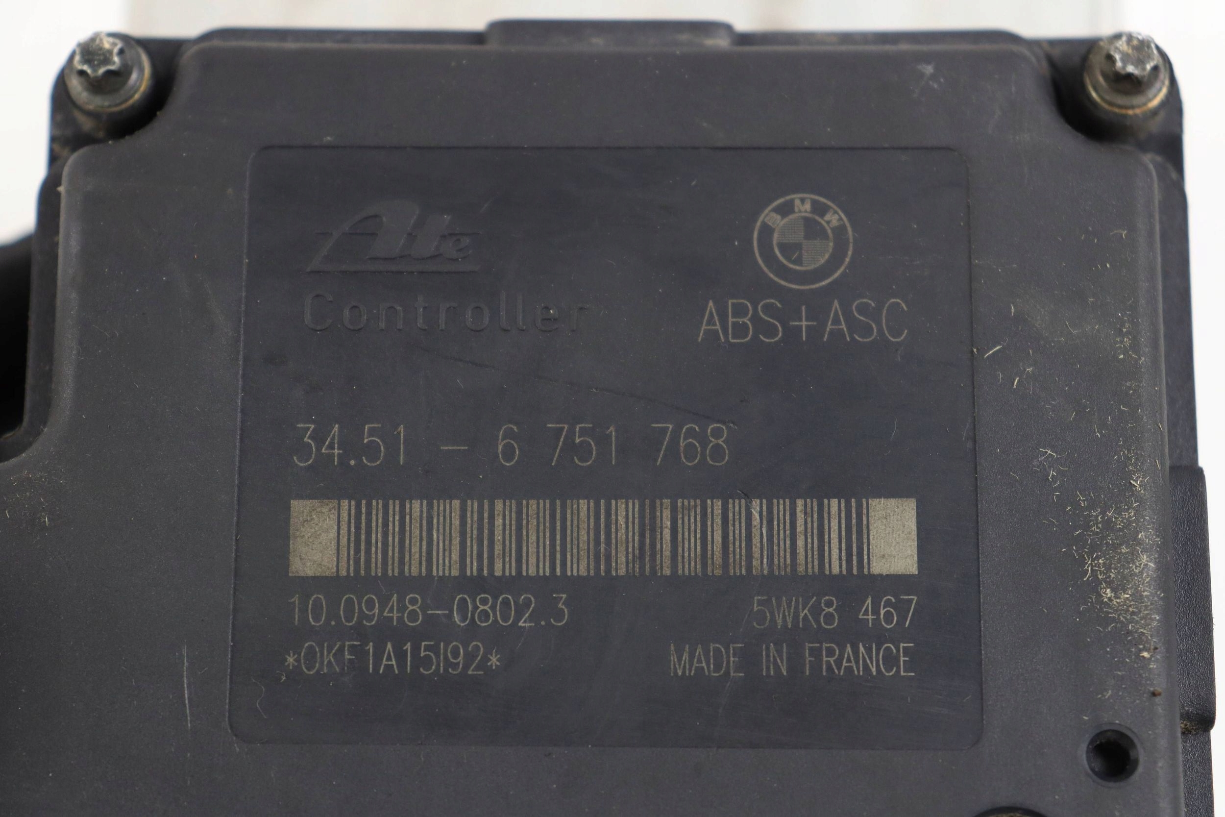 BMW 3 E46 E36 pump control unit ABS 6751767 6751768