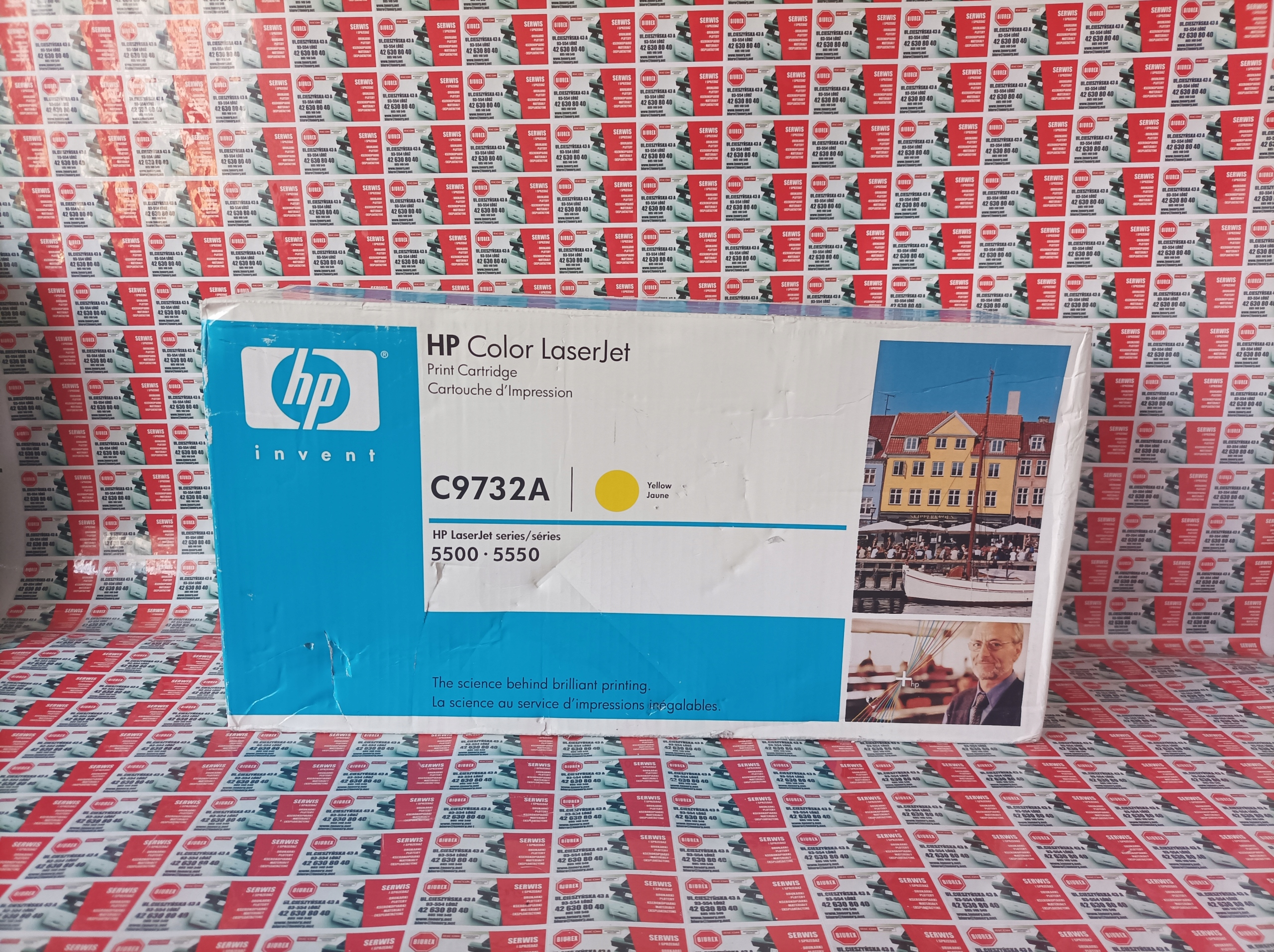 Toner Hp C9732A pre 5500, 5550 Yellow originál