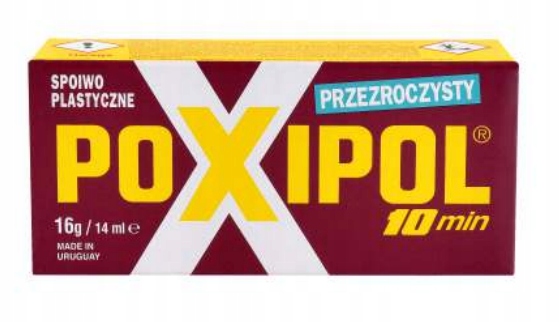 

Poxipol Klej Epoksydowy Uniwersalny Bezbarwny 16 G