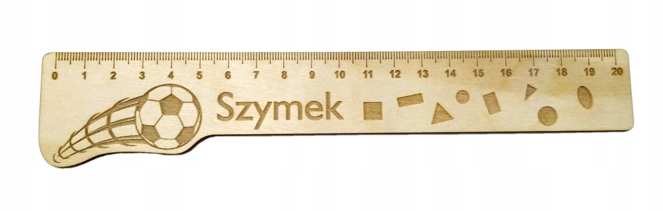 

Linijka drewniana dla ucznia dzieci klasy szkoły