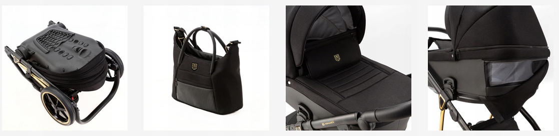 ADAMEX BELISSA SPECIAL EDITION wózek 2w1 PS-619 @ Zestaw 2w1