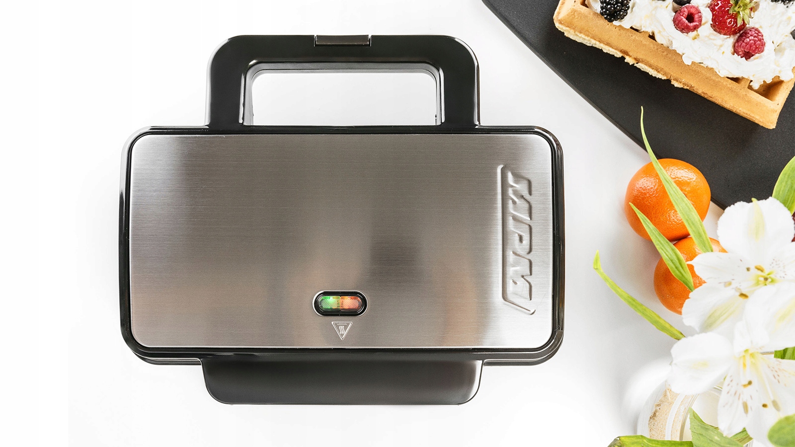 Gofrownica mocna 2 gofry MPM MGO-20M