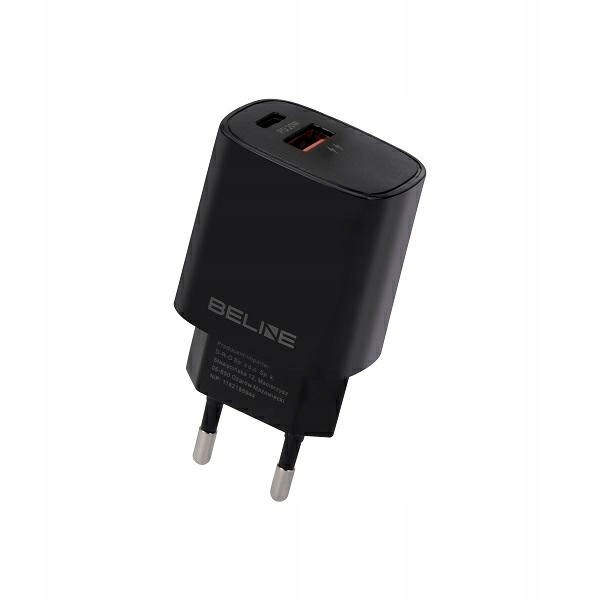 Beline Ład. siec. 1x Usb-c 1x Usb 20Wczarna /black (only head) Pd 3.0 Q