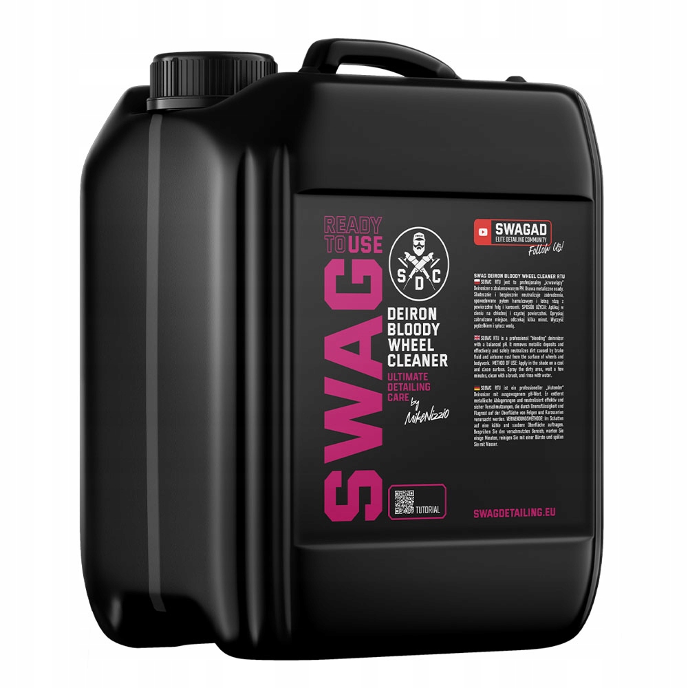 Swag Deiron Bloody Wheel Cleaner Rtu V1.1 5L – deironizer na disky a laky