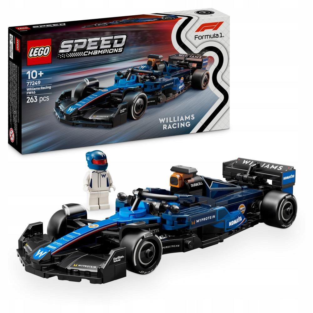 Lego 77249 Rychlostní Šampioni Formule Williams Racing FW46
