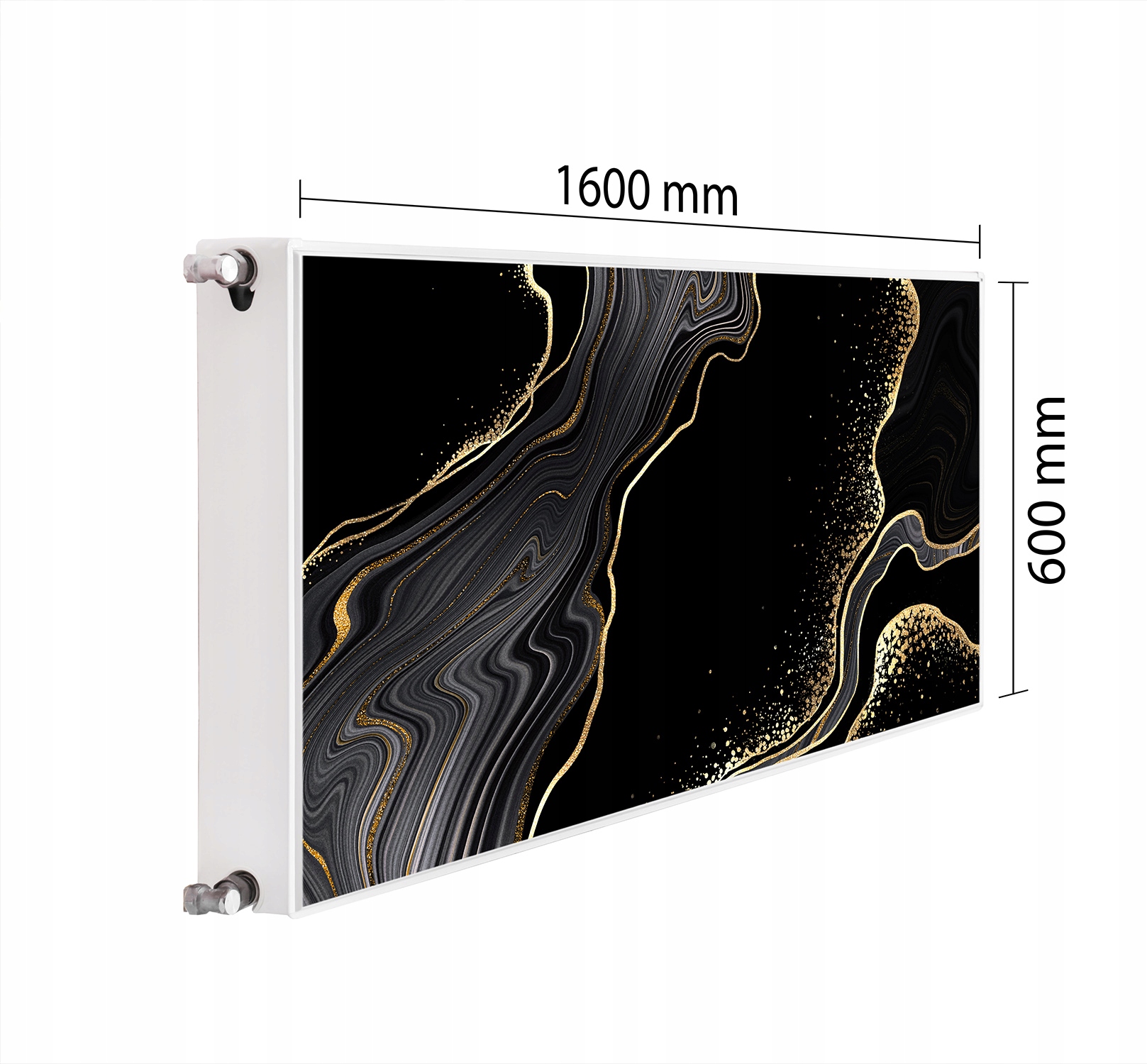 Magnetická Krytka Na Radiátor 160x60 Marmur Mata Magnet