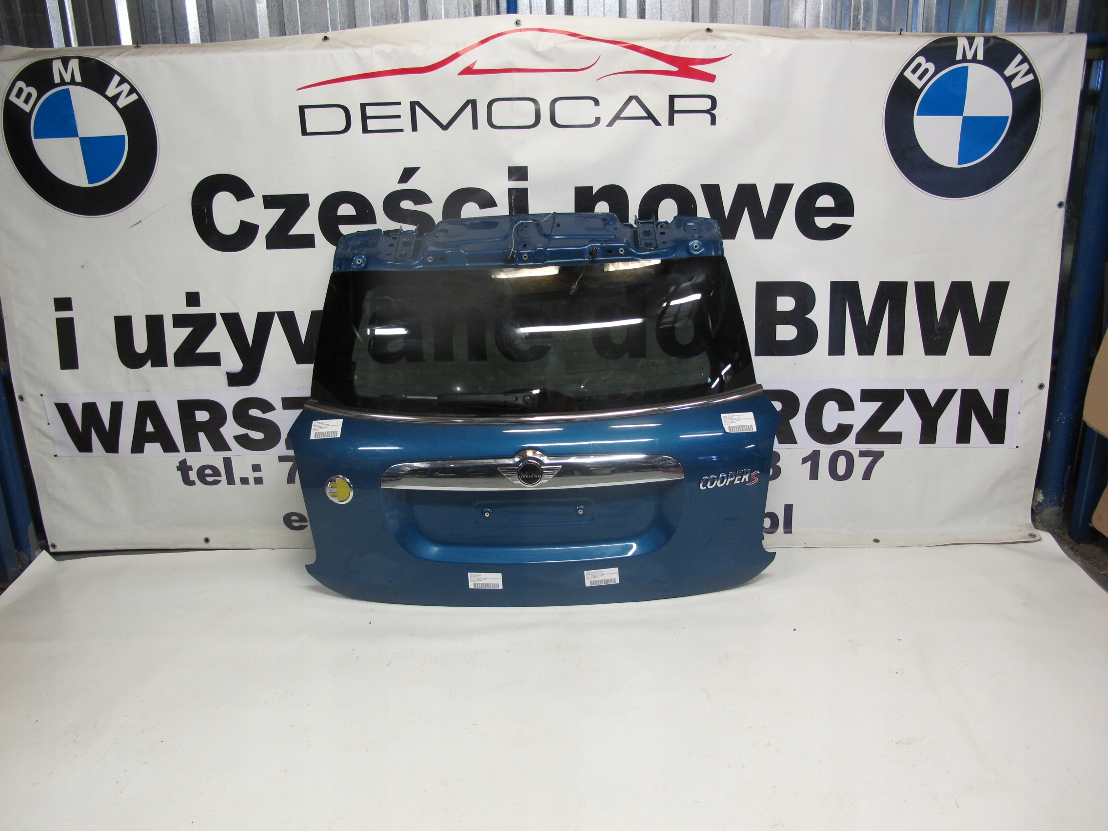 KLAPA POKRYWA BAGAŻNIKA MINI COUNTRYMAN F60 C2M