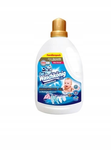 

Waschkonig, Żel do prania Sensitive, 1,625 l