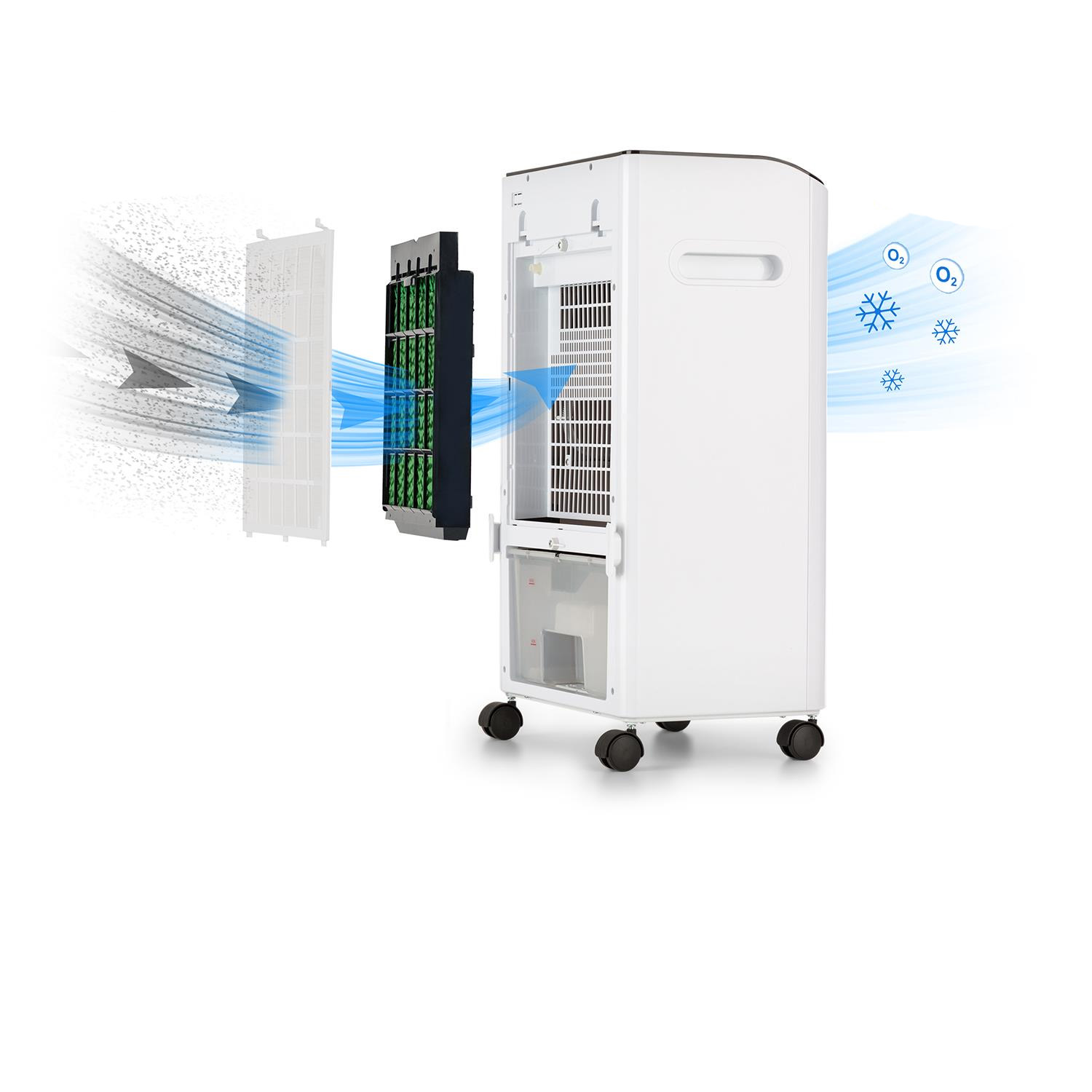 OneConcept wentylator klimatyzator nawilżacz timer Marka OneConcept