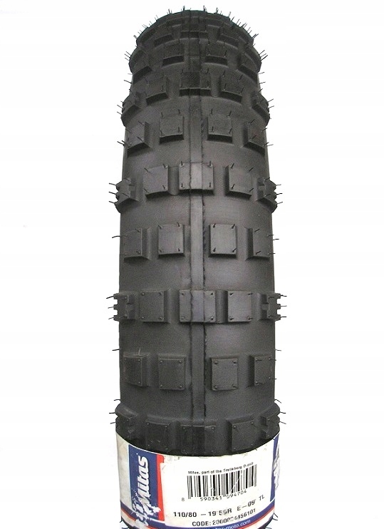 110/80-19 MITAS E-09 TL 59R OPONA ENDURO PRZÓD