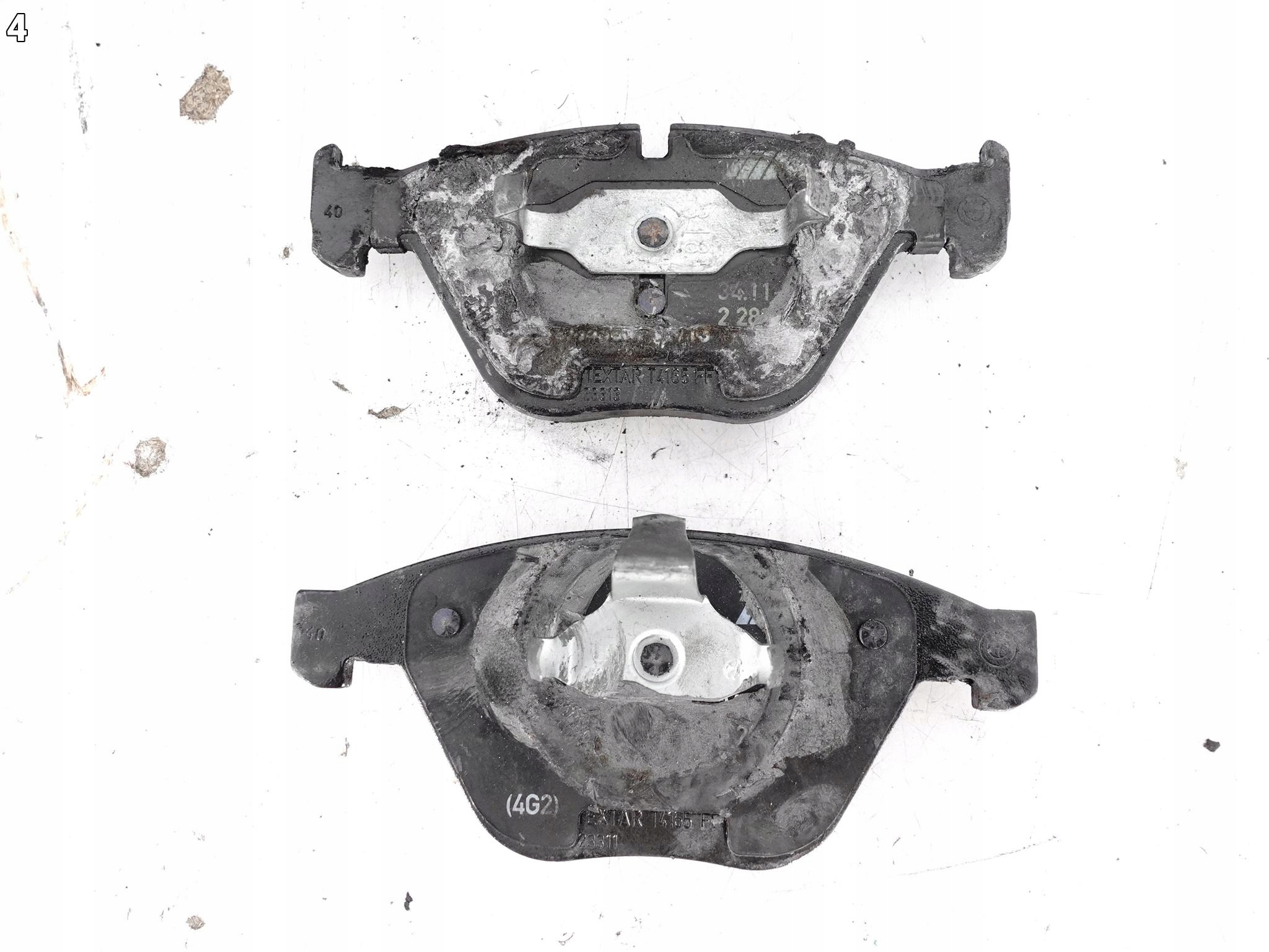 BMW M3 E92 E93 E90 M1 M E82 LCI discs brake + plates front 2000km ORG