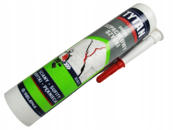 

Tytan Akryl szpachlowy szybki 280 ml Biały