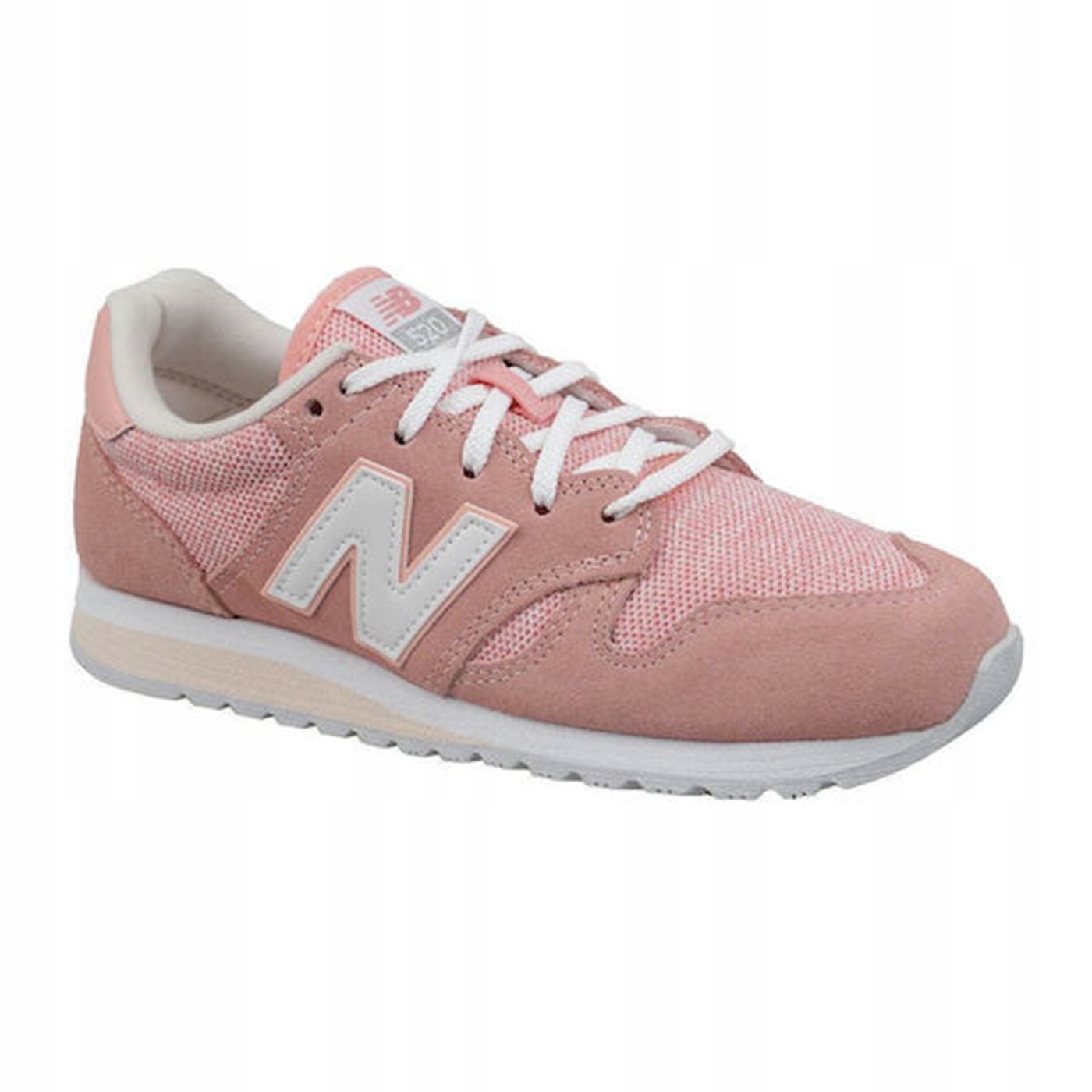 Dámské Boty New Balance WL520TLC Růžová přírodní semišová kůže 38