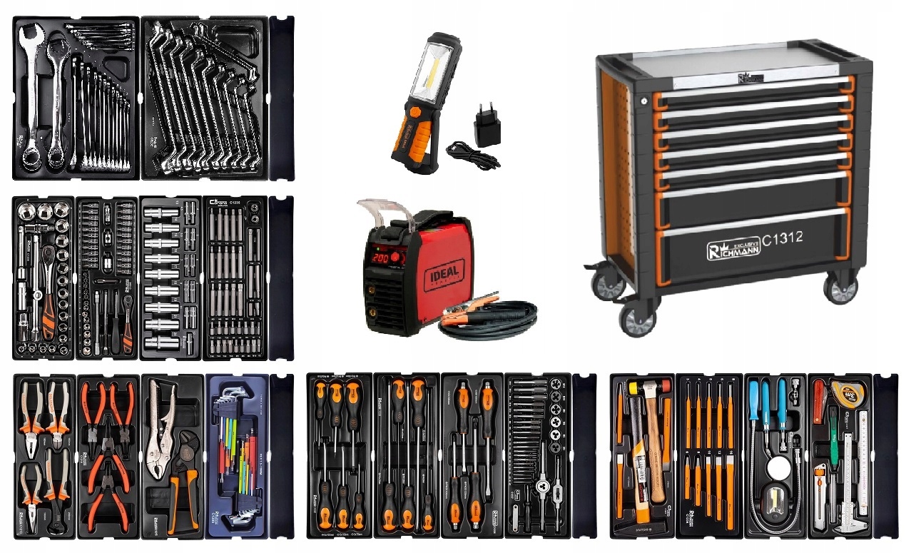 Тележка для инструментов Corona C1313 + сварочный аппарат