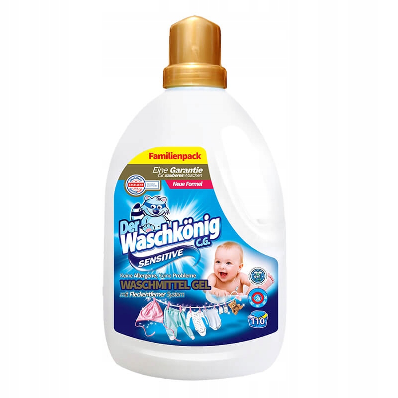 

Der Waschkonig żel do prania 3,305L Sensitive