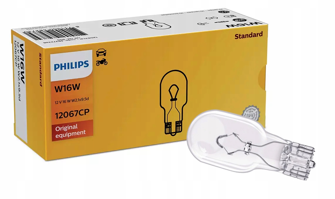 Żarówka Philips Vision W16W 16 W 1 szt.