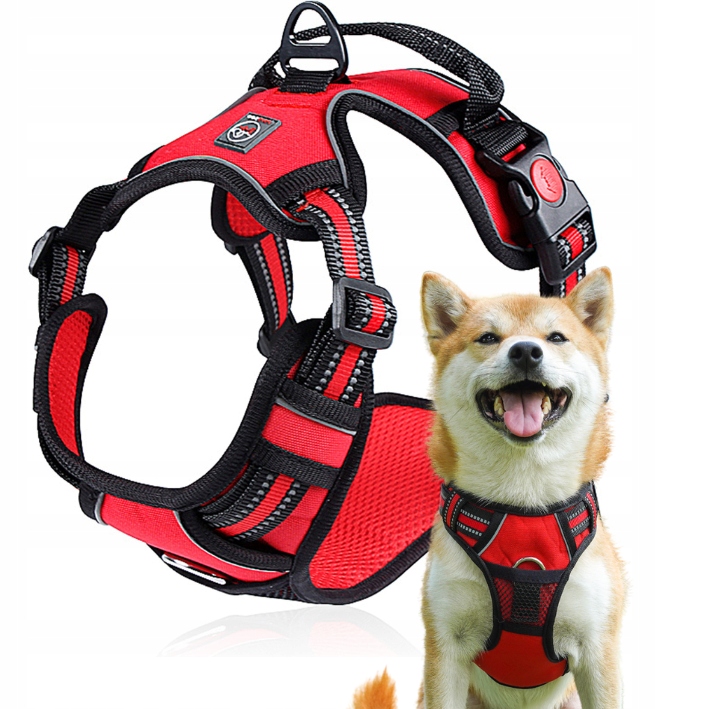 Levně Bezucisové Zelky typu Guard pro psa Elite XL red