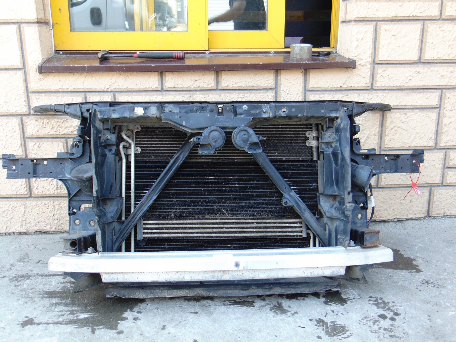support panel for radiators fans AUDI Q7 4L LIFT 4.2 TDI 10