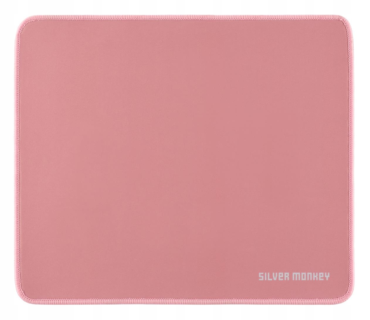 

Podkładka pod mysz Silver Monkey M różowa