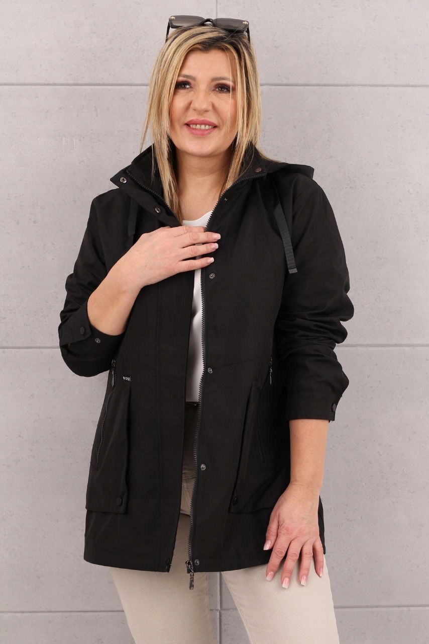 KURTKA DAMSKA PRZEJŚCIOWA LUŹNA LEKKA SPORTOWA WIOSENNA DUŻE ROZMIARY Marka FEMIMODA