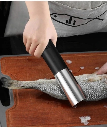 ELEKTRYCZNA SKROBACZKA SKROBAK MASZYNKA NÓŻ DO ŁUSEK RYB SKALER TARKA 120W Marka bez marki