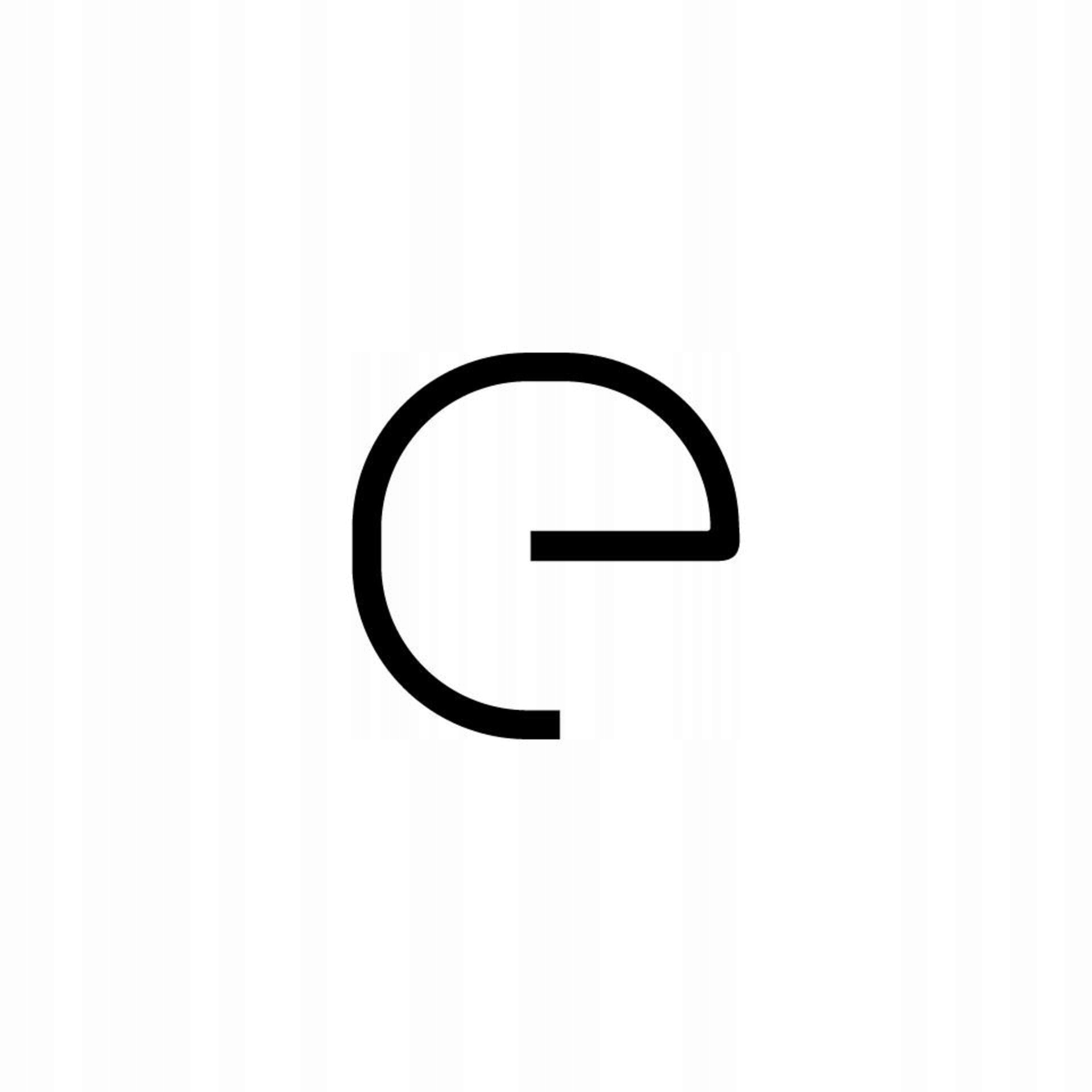 Artemide Alphabet of Light malé písmeno e 1202e00A biele Led 650mm 20W