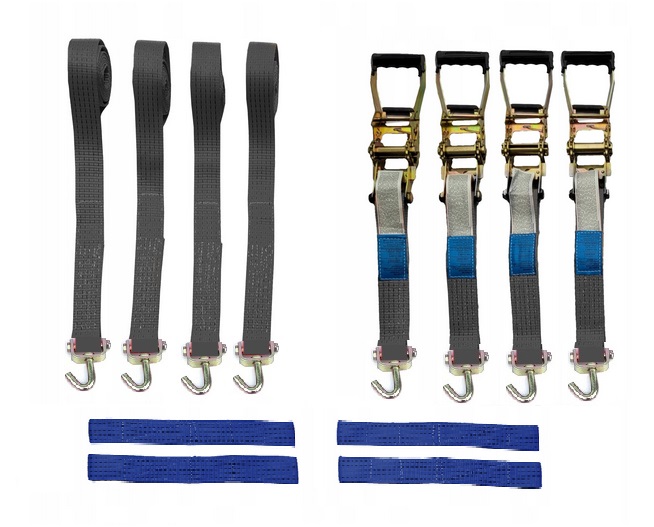 Pásy s popruhem 4T/3M/50 mm, pogumované, 2 bodové, 4% 1