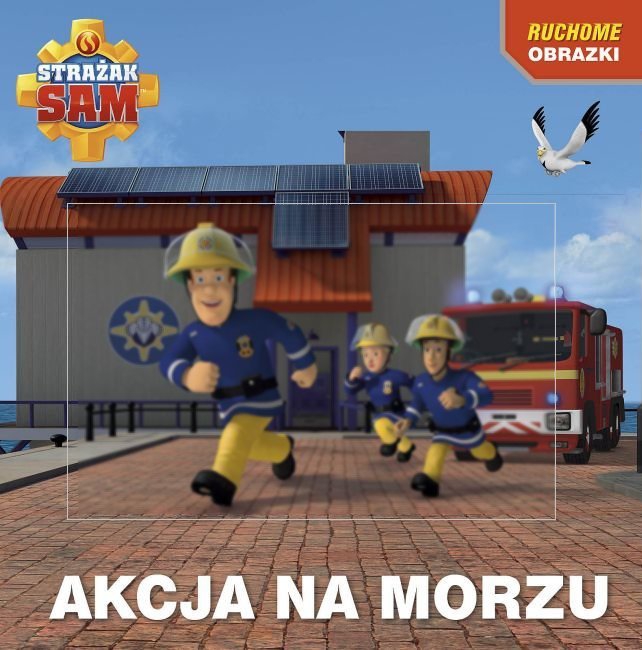 

Strażak Sam Akcja na morzu czytanka okładka 3D Kd
