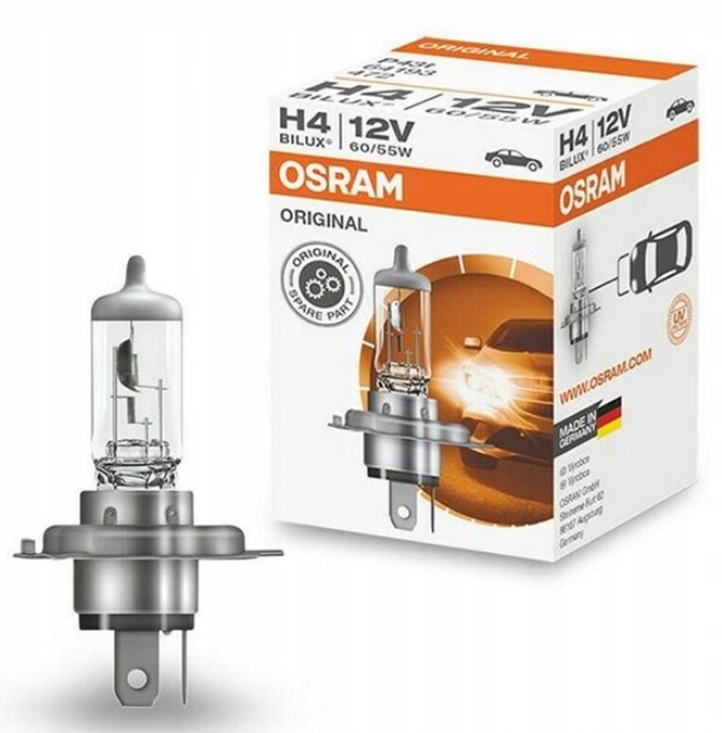 

Osram Original Żarówka H4 12V 60/55W P43T 64193