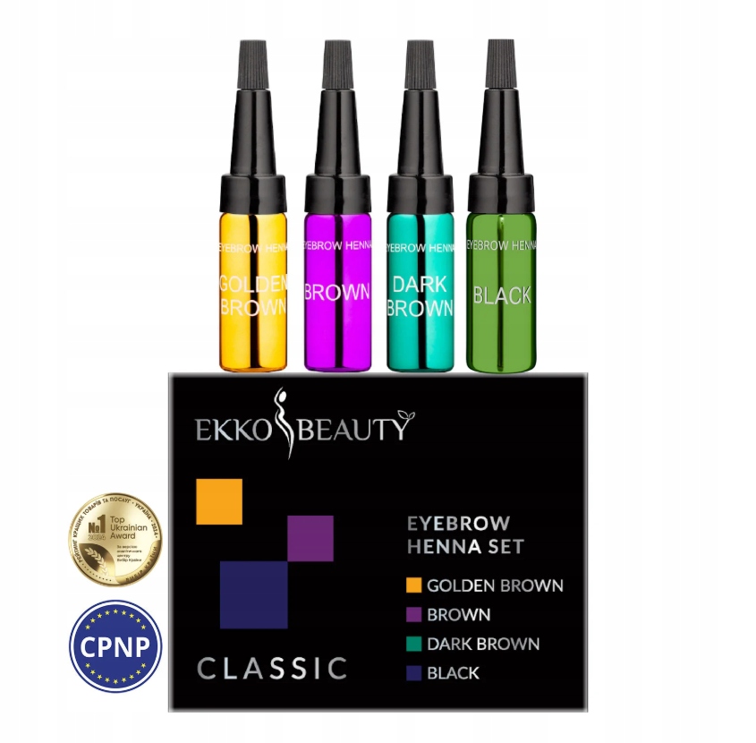 EkkoBeauty Henna sada 1 Classic