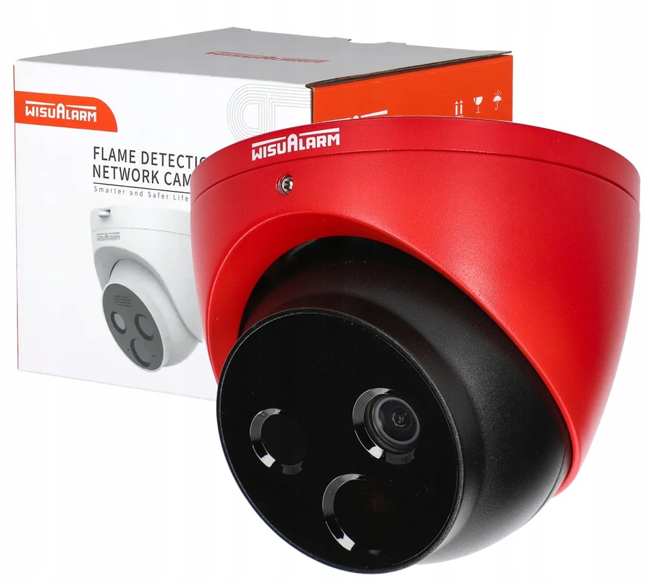 Hybridná Termovízna Kamera Ip HY-FT431LDP-TD1F4-MB 4 Mpx Wisualarm