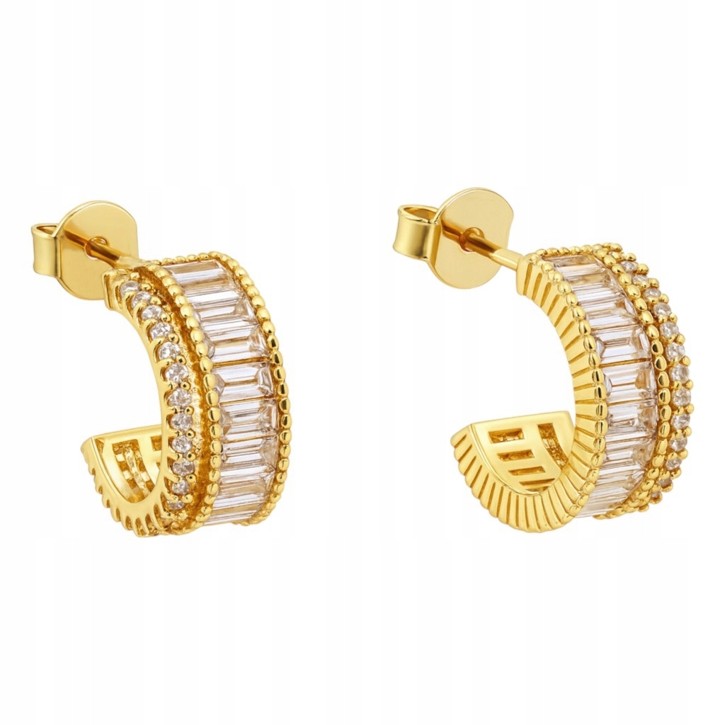 Stříbrné náušnice Ag 925 s zirkony IM0610925EG