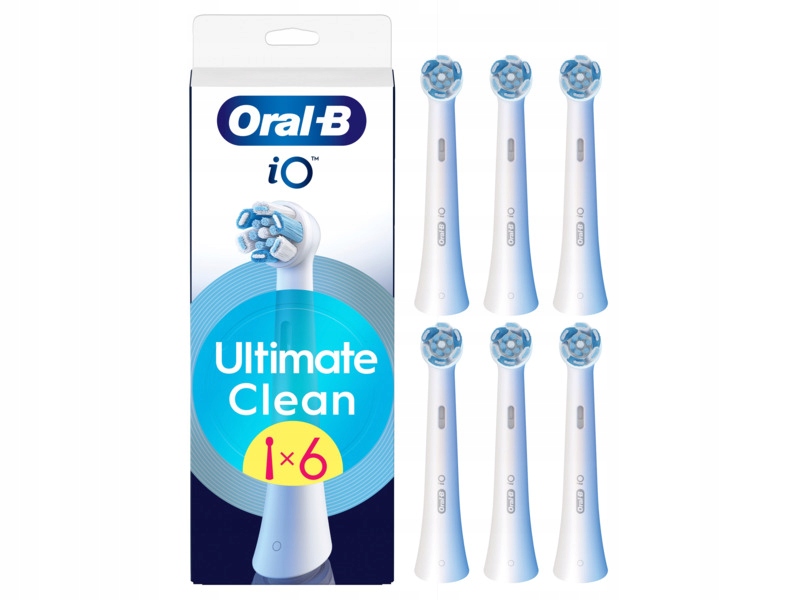 Końcówka szczoteczki Oral-b iO Ultimate Clean Biały (6 szt.)