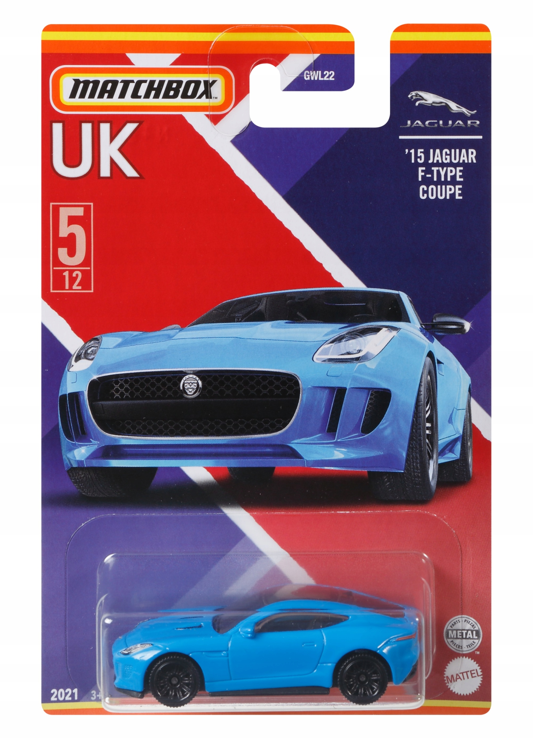 

Matchbox Uk '15 Jaguar F-Type Coupe GWL30