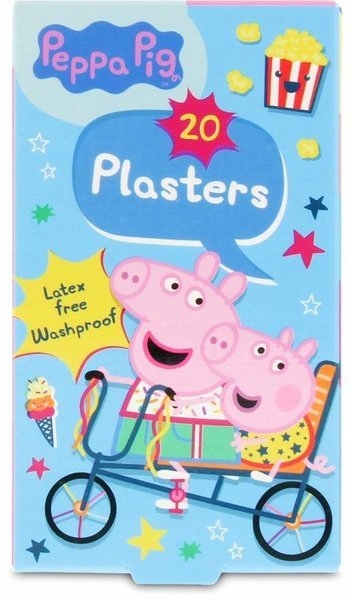 

Peppa Pig Świnka Peppa Plastry Opatrunkowe 20szt