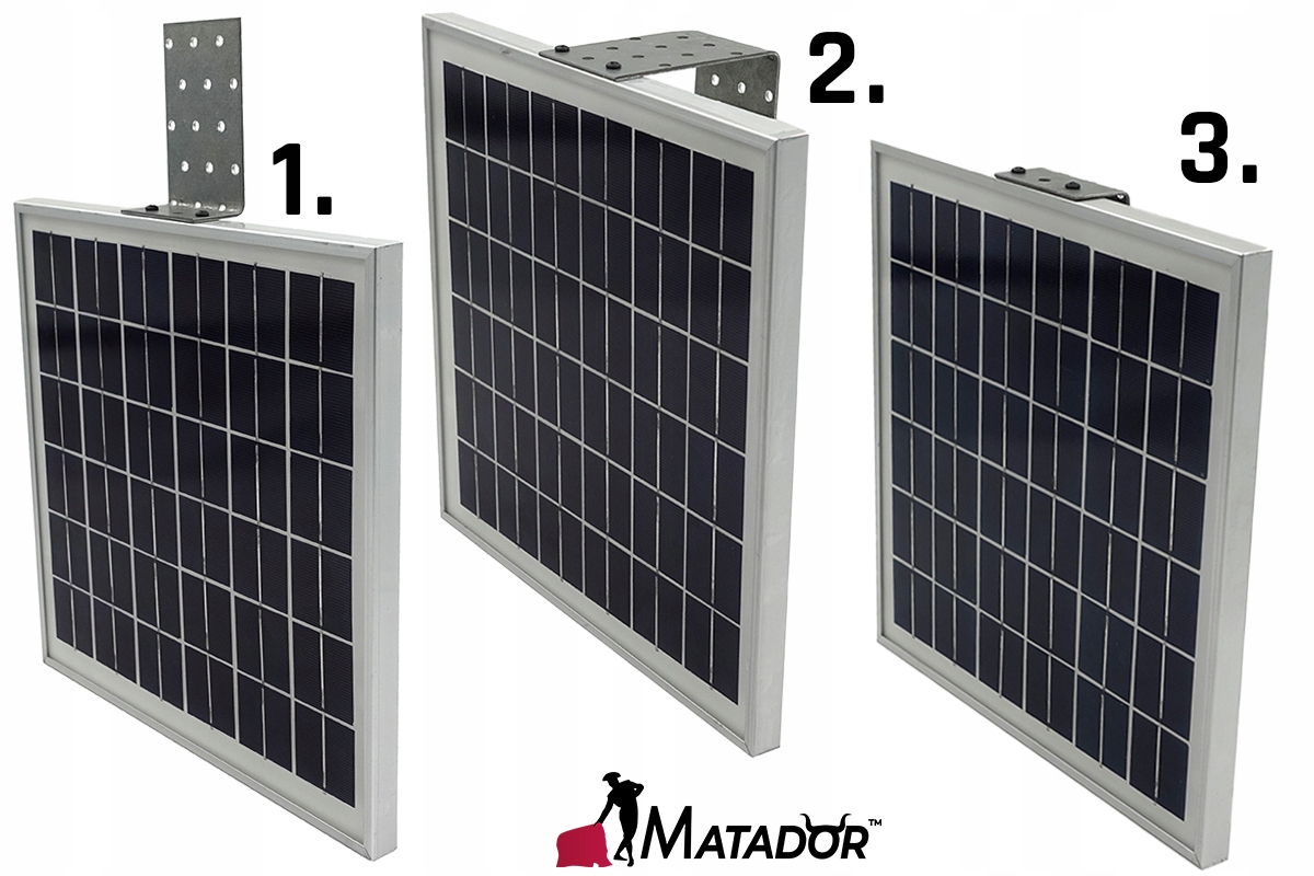 ZASILACZ PASTUCHA ZASILANIE ŁADOWARKA SOLARNA DO ŁADOWANIA AKUMULATORA 12V Pojemność 100 Ah