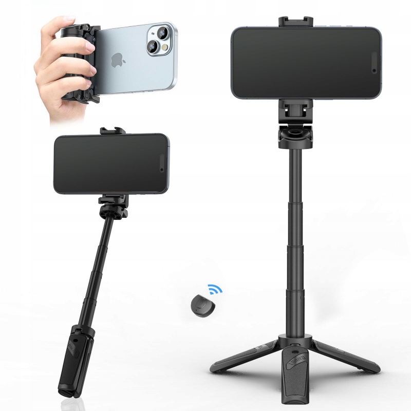Selfie Stick Monopod Stativ Grip 4v1 pro telefon Pilot Ulanzi JJ02-B