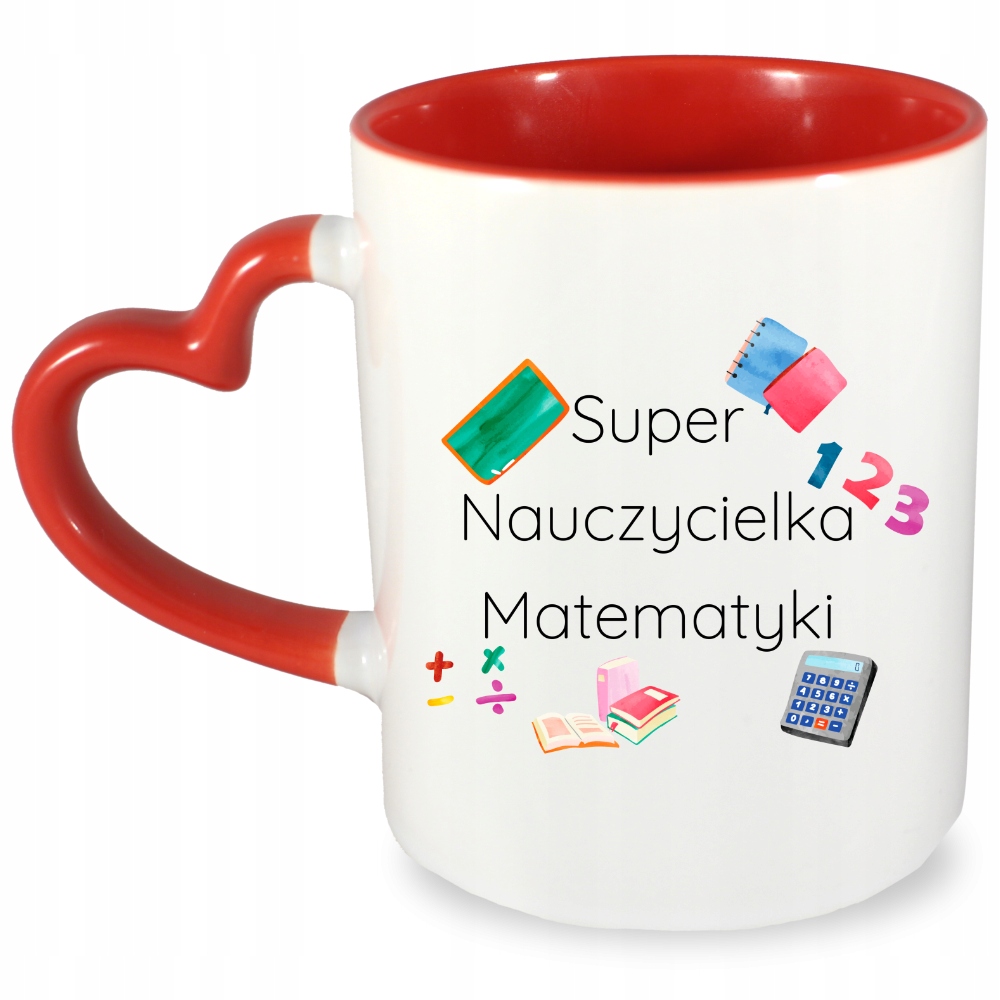 

Kubek dla nauczycielki Matematyki imię 2