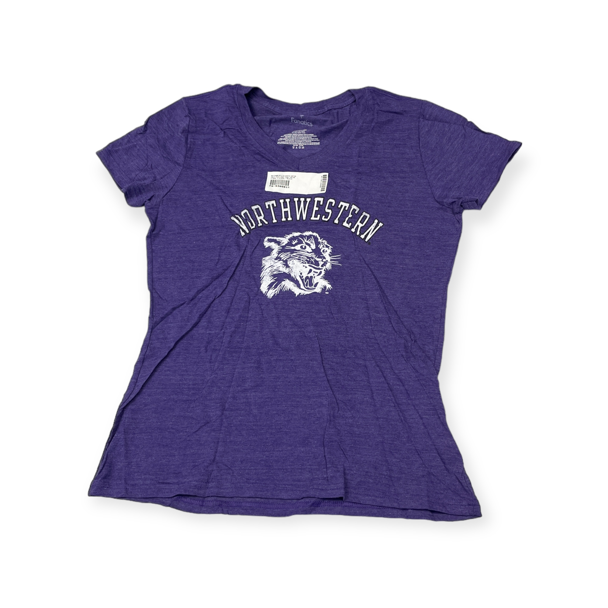 Koszulka T-shirt damski Fanatics Northwestern Wildcats Ncaa L