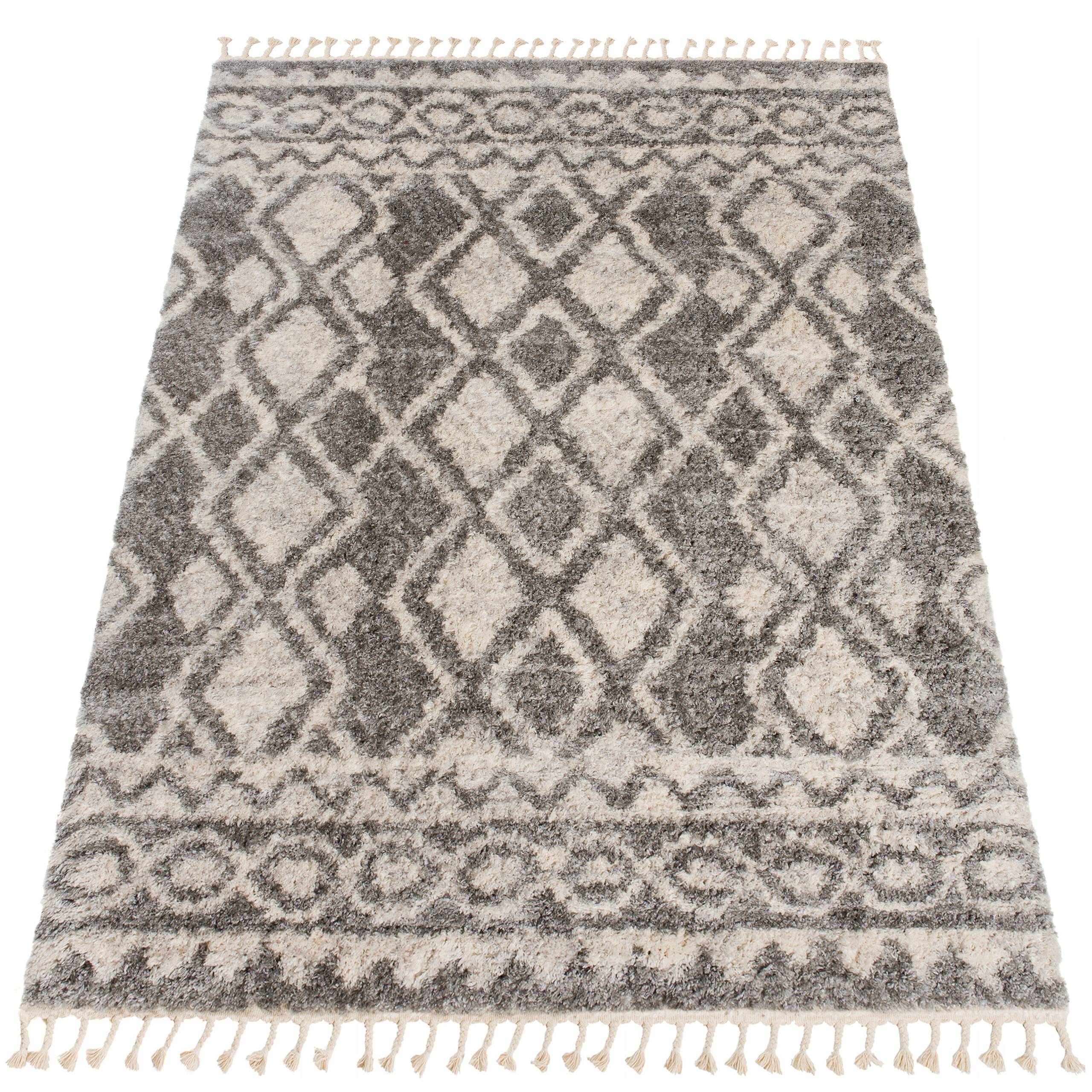 

Dywan Versay 120x170 Boho Shaggy Z Frędzlami