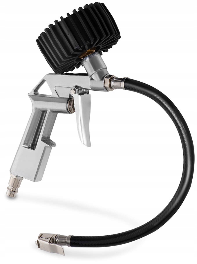 Pistolet do pompowania kół z manometrem MSW-AIG-01