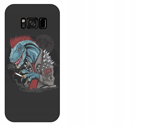 

Etui pokrowiec Samsung Galaxy S8 Punk dinozaur